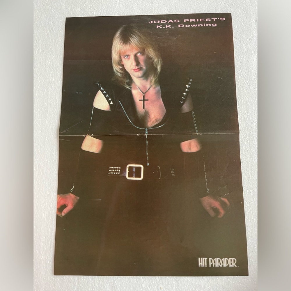 Judas Priest K.K. Downing Pinup